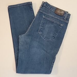 Neo Blue Jeans Men's Denim Blue Dark Wash Faded Casual USA Made Size 36